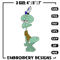 Squidward embroidery design, Spongebob embroidery, Embroidery file, Embroidery shirt, Emb design, Digital download.jpg