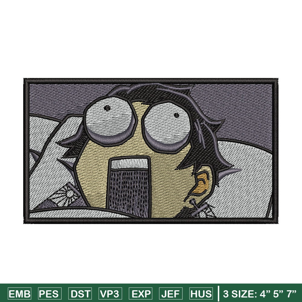 Funny tanjiro embroidery design, Tanjiro embroidery, Anime design, Embroidery shirt, Embroidery file, Digital download.jpg