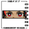 Tanjiro eyes embroidery design, Kimetsu no Yaiba embroidery, Nike design, anime design, anime shirt, Digital download.jpg