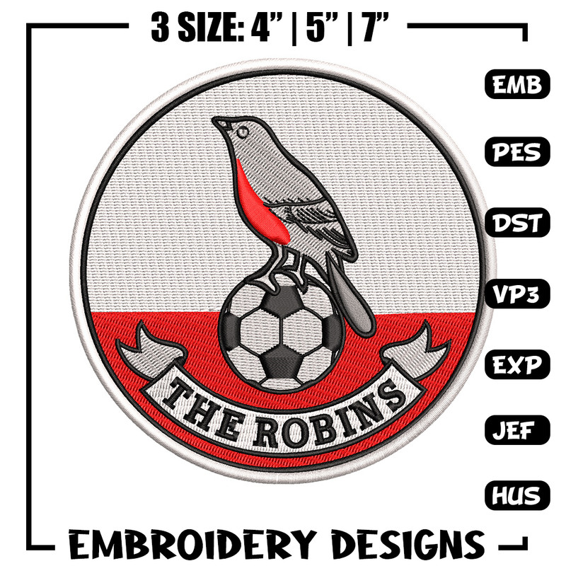 The robins embroidery design, Logo embroidery, Emb design, Embroidery shirt, Embroidery file, Digital download.jpg