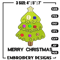 Tree chrismas embroidery design, Chrismas embroidery, Embroidery file, Embroidery shirt, Emb design,Digital download.jpg