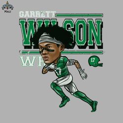 garrett wilson new york j cartoon png download