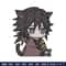 Giyu cat embroidery design, Giyu embroidery, Anime design, Embroidery shirt, Embroidery file, Digital download.jpg