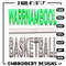 Warrnambool Basketball embroidery design, Warrnambool Basketball embroidery, logo design, logo shirt, Digital download..jpg