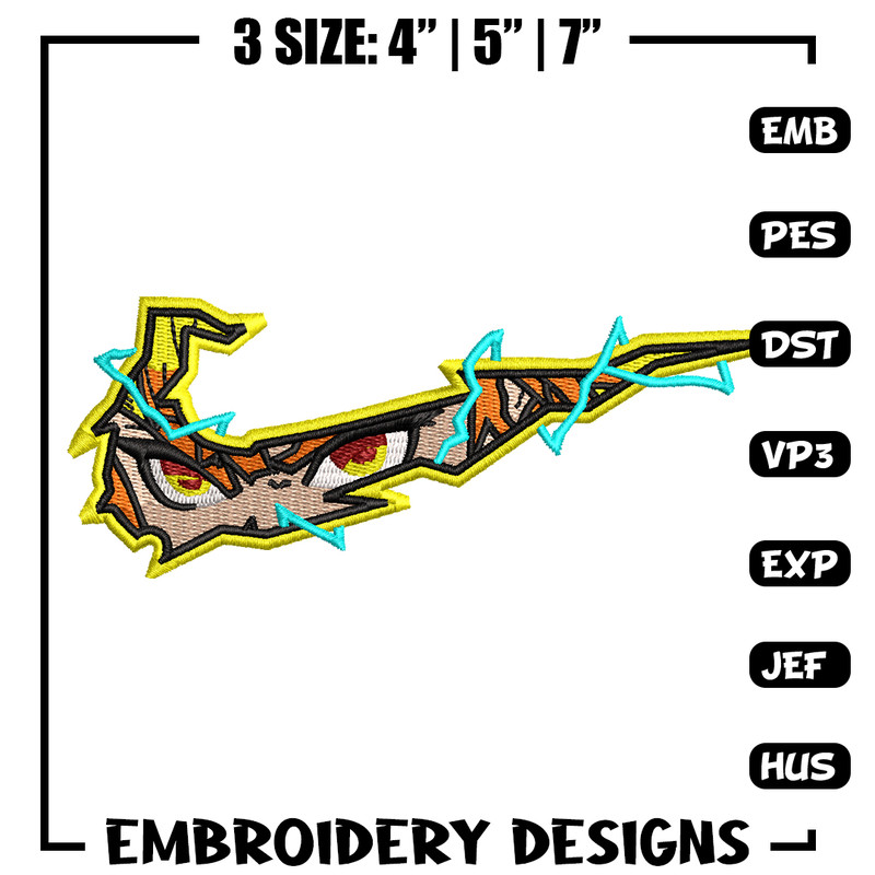 Zenitsu Eyes nike embroidery design, Kimetsu no Yaiba embroidery, nike design, anime shirt, digital download.jpg