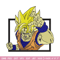 Goku ssj box embroidery design, Dragonball embroidery, Anime design, Embroidery shirt, Embroidery file,Digital download.jpg
