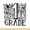 Grade 1 embroidery design, Logo embroidery, Embroidery file, Embroidery shirt, Emb design, Digital download.jpg