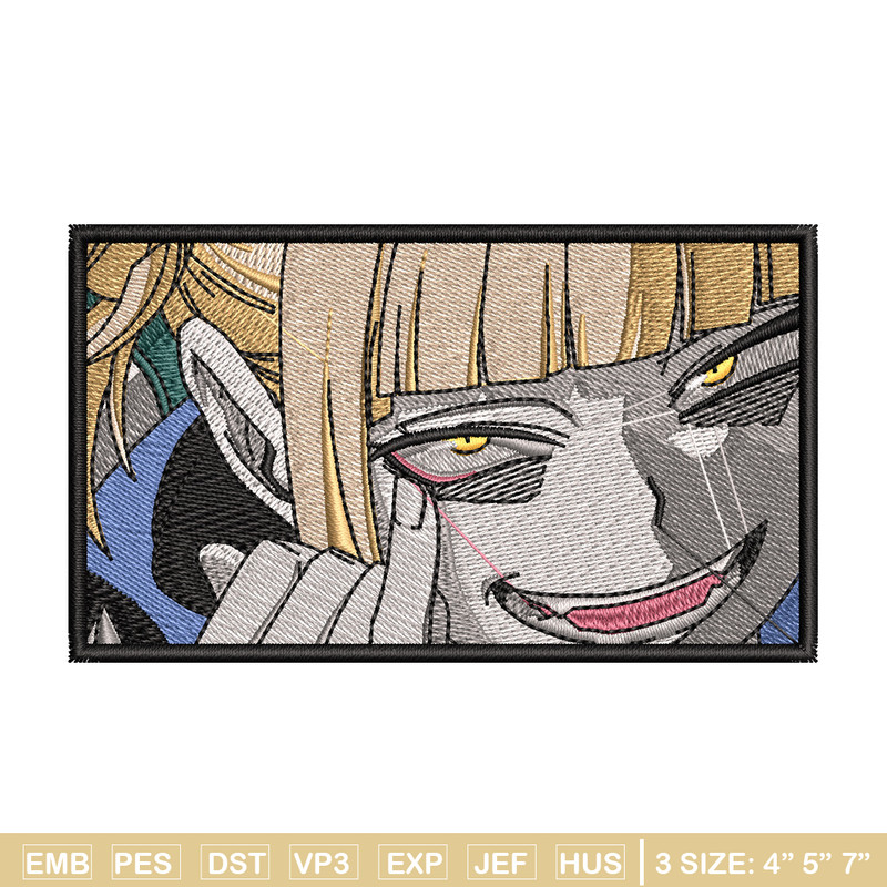 Himiko toga box embroidery design, Mha embroidery, Anime design, Embroidery shirt, Embroidery file, Digital download.jpg