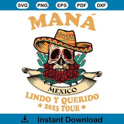 halloween mana concert mexico lindo y querido tour svg