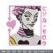 Hisoka pink embroidery design, Hxh embroidery, Embroidery shirt, Embroidery file, Anime design, Digital download.jpg