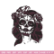 Horror girl embroidery design, Horror embroidery, Embroidery file, Embroidery shirt, Emb design, Digital download.jpg