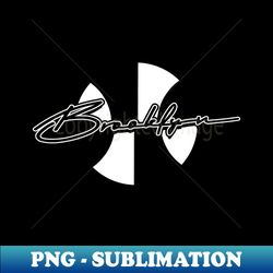 Brooklyn Basketball Signature - Unique PNG Digital Download for Sublimation Success