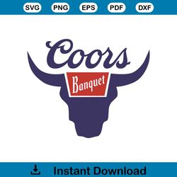 coors banquet rodeo svg western wear svg digital cricut file