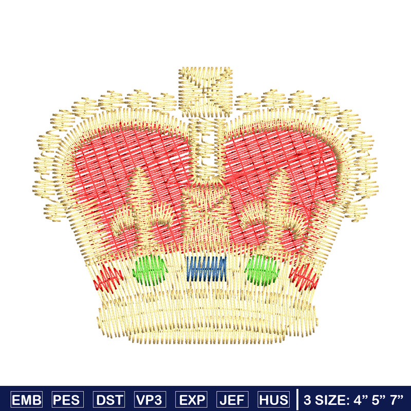 Crown embroidery design, Crown logo embroidery, logo design, Embroidery shirt, logo shirt, Instant download.jpg