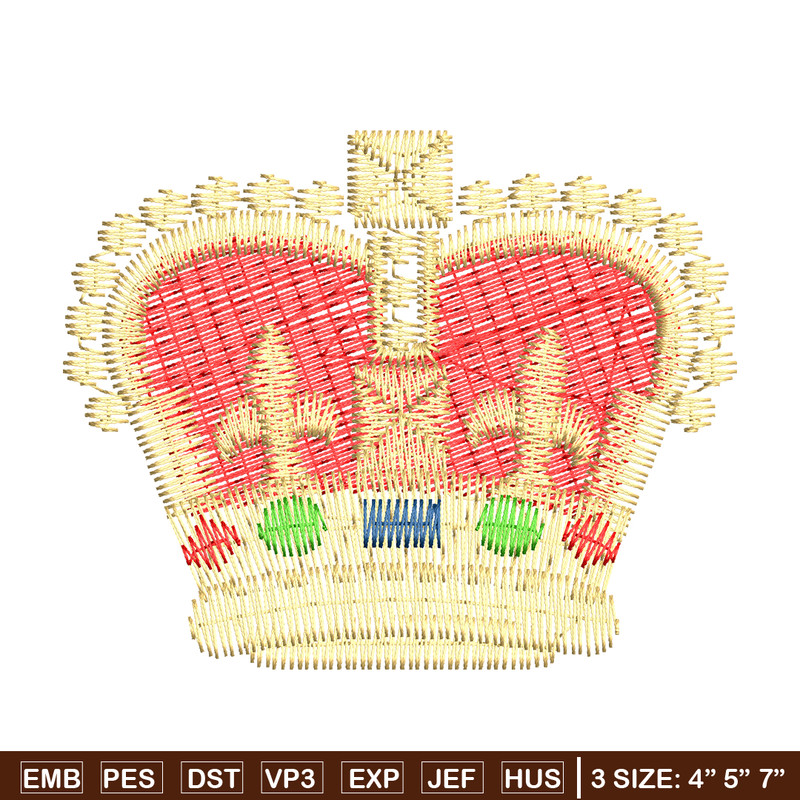Crown embroidery design, Crown logo embroidery, logo design, Embroidery shirt, logo shirt, Instant download.jpg