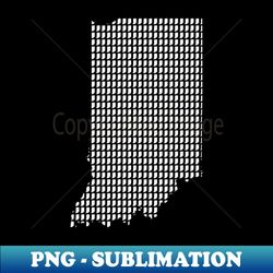 Indiana State Map - High-Quality Digital Download - Perfect for Sublimation