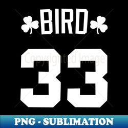Larry Bird Iconic Jersey - Limited Edition PNG Digital Download