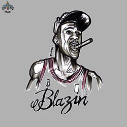 michael air jordan blazin png download