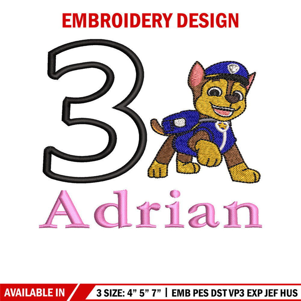 Adrian Logo embroidery design, Adrian Logo embroidery, logo design, embroidery file, logo shirt, Digital download..jpg