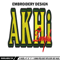 AKHI logo embroidery design, AKHI logo embroidery, logo design, embroidery file, logo shirt, Digital download..jpg