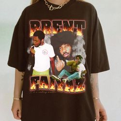 brent faiyaz shirt, vintage 90s rap tees , brent faiyaz vintage style hip hop rap t-shirt