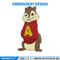 Alvin embroidery design, Chipmunks embroidery, Embroidery file, Embroidery shirt, Emb design, Digital download.jpg