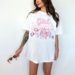 girl mama little pet shops t-shirt - mom christmas gift idea, heartfelt girl mama t-shirt - cute graphic tee for moms, m