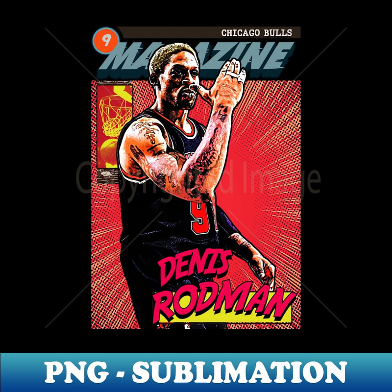 Rodman Magazines Retro 90s Comics Magazine - Rodman - High-Quality Transparen | Inspire ...