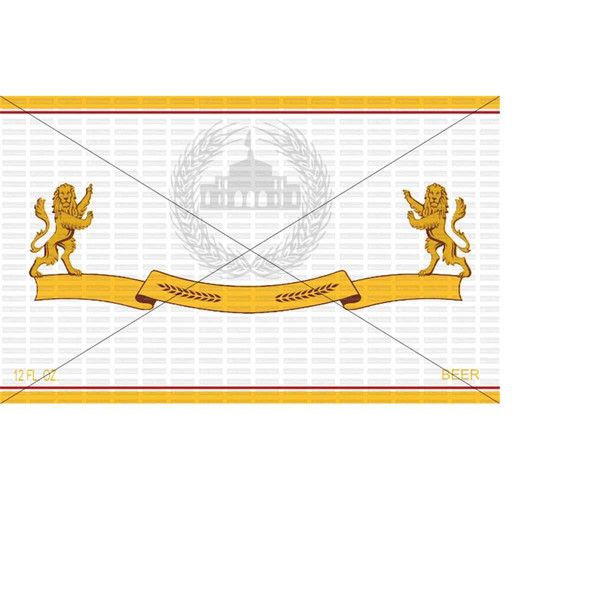 Modelo Beer Label Blank/PNG ONLY Inspire Uplift