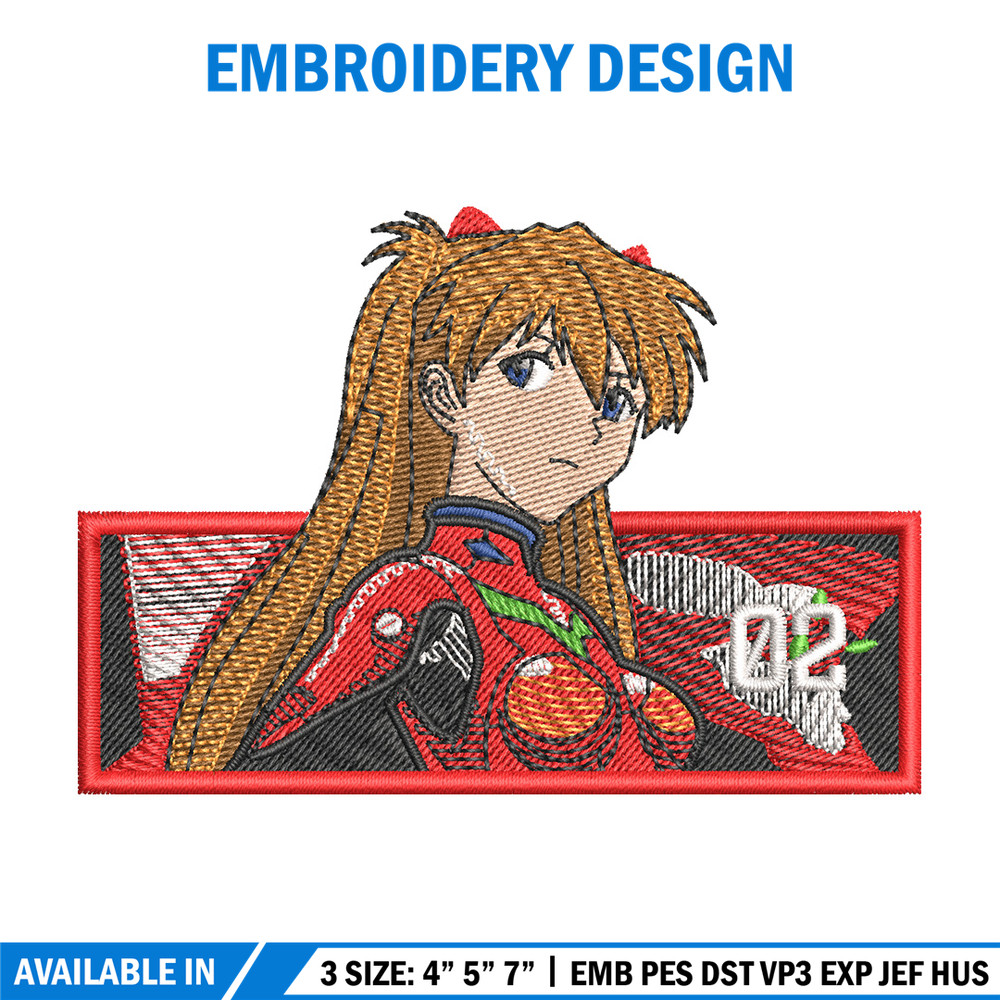 Asuka box embroidery design, Shin Seiki embroidery, Anime design, Embroidery shirt, Embroidery file, Digital download.jpg