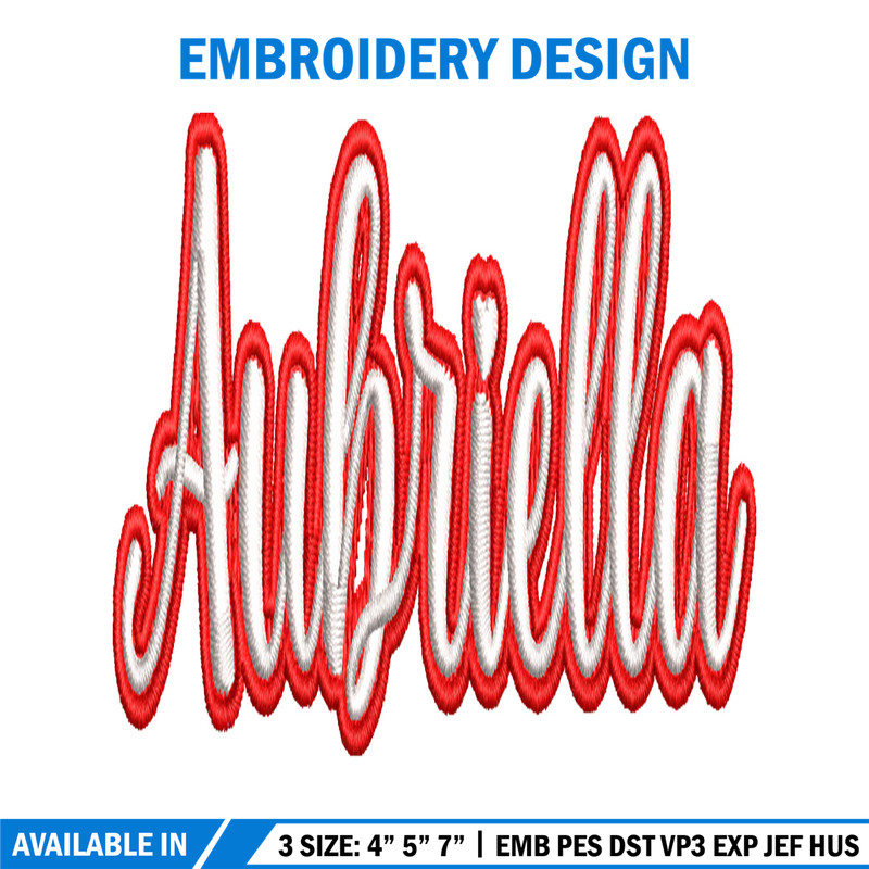 Auhriella embroidery design, Auhriella embroidery, logo design, embroidery file, logo shirt, Digital download..jpg