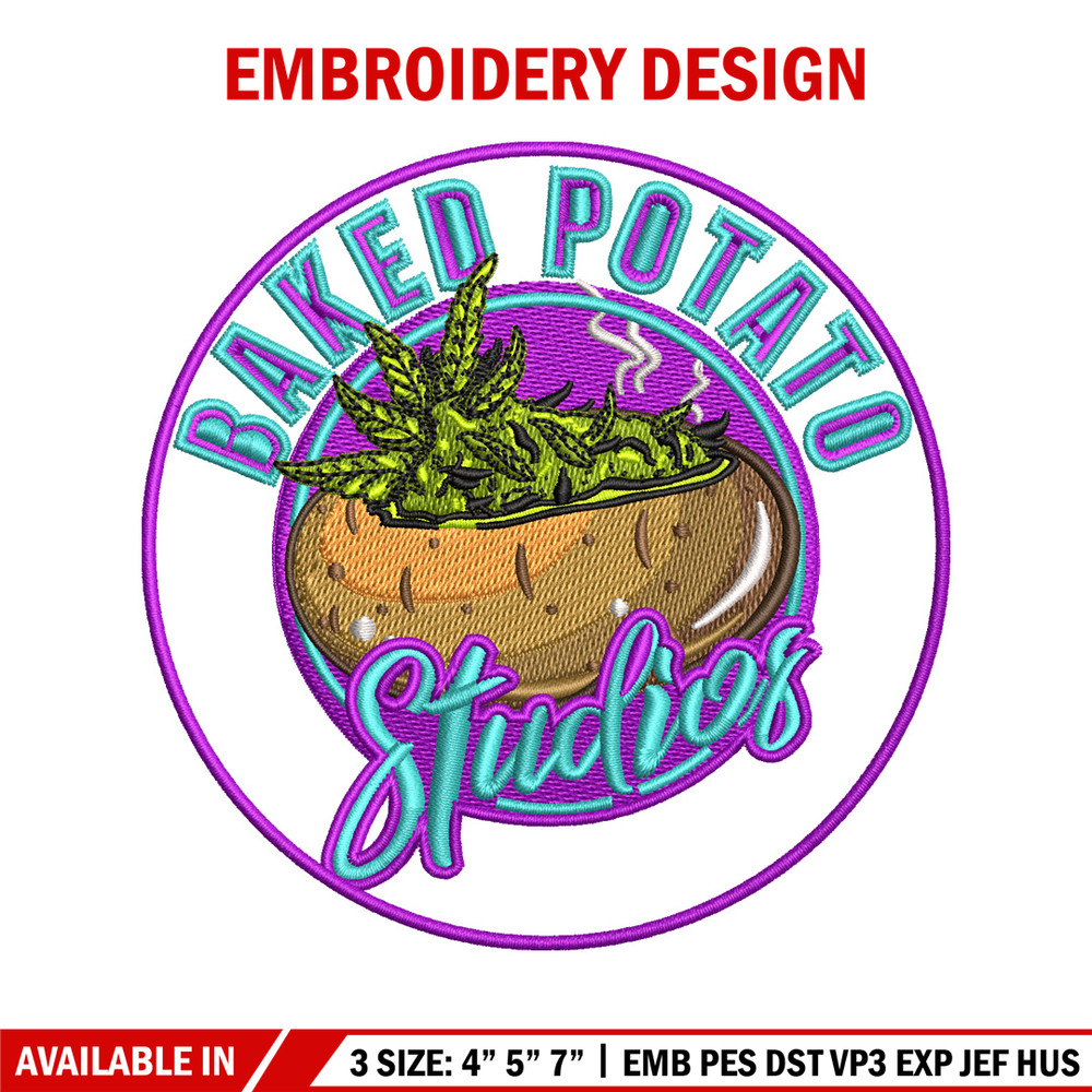 Baked Potatoes embroidery design, Baked Potatoes embroidery, logo design, embroidery file, logo shirt, Digital download..jpg