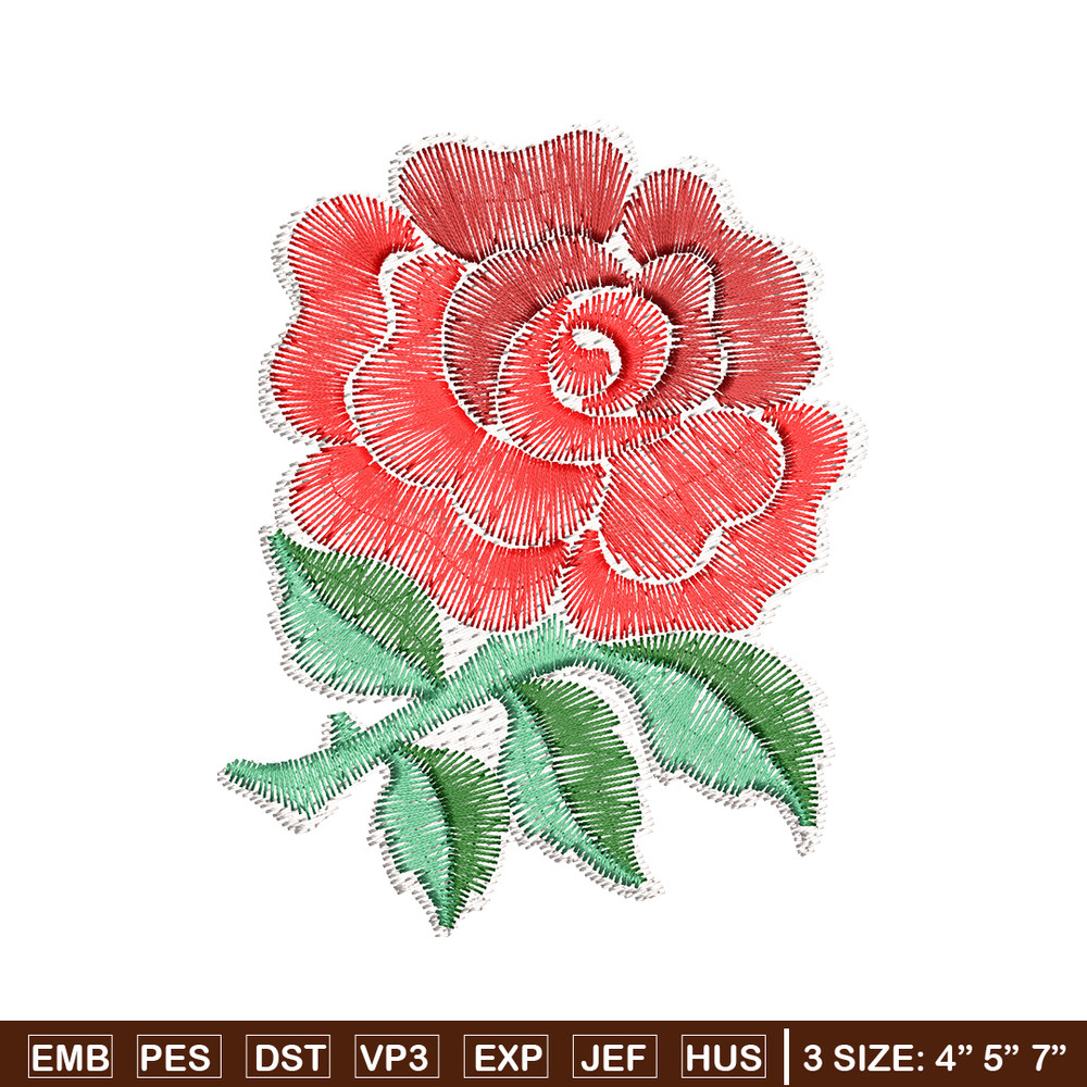 Flower Rose embroidery design, Flower Rose logo embroidery, logo design, Embroidery shirt, logo shirt, Instant download.jpg