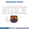 Barcelona nike embroidery design, Football embroidery, Embroidery file, Embroidery shirt, Nike design,Digital download.jpg