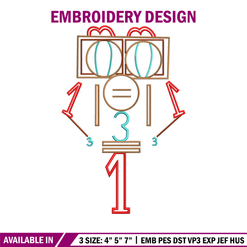 1 machine logo embroidery design, Logo embroidery, Embroidery file, Embroidery shirt, Emb design, Digital download.jpg