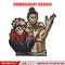 Best friends embroidery design, Jujutsu embroidery, Anime design, Embroidery shirt, Embroidery file, Digital download.jpg