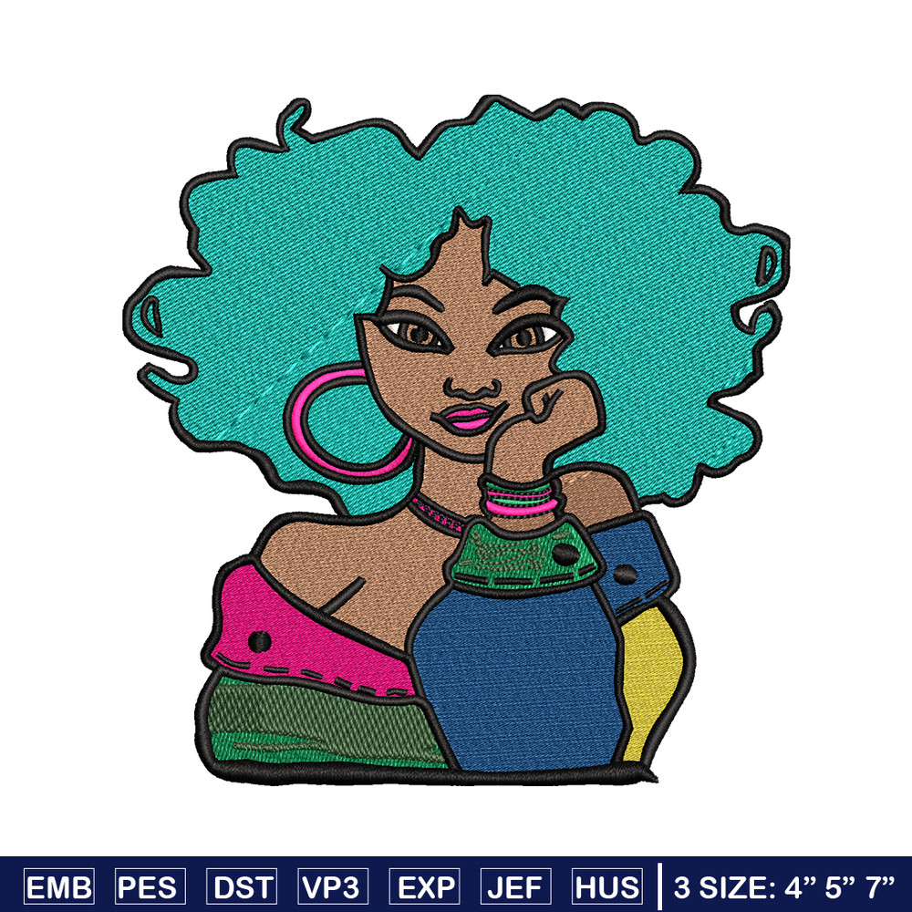 Girl embroidery design, Girl embroidery, logo design, Embroidery shirt, logo shirt, Instant download.jpg