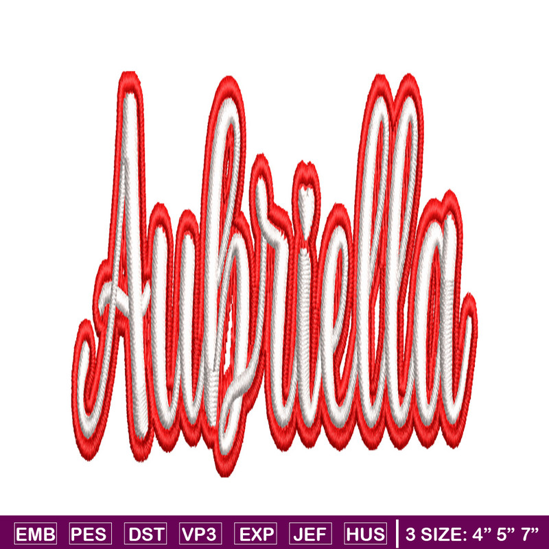 Auhriella embroidery design, Auhriella embroidery, logo design, embroidery file, logo shirt, Digital download..jpg