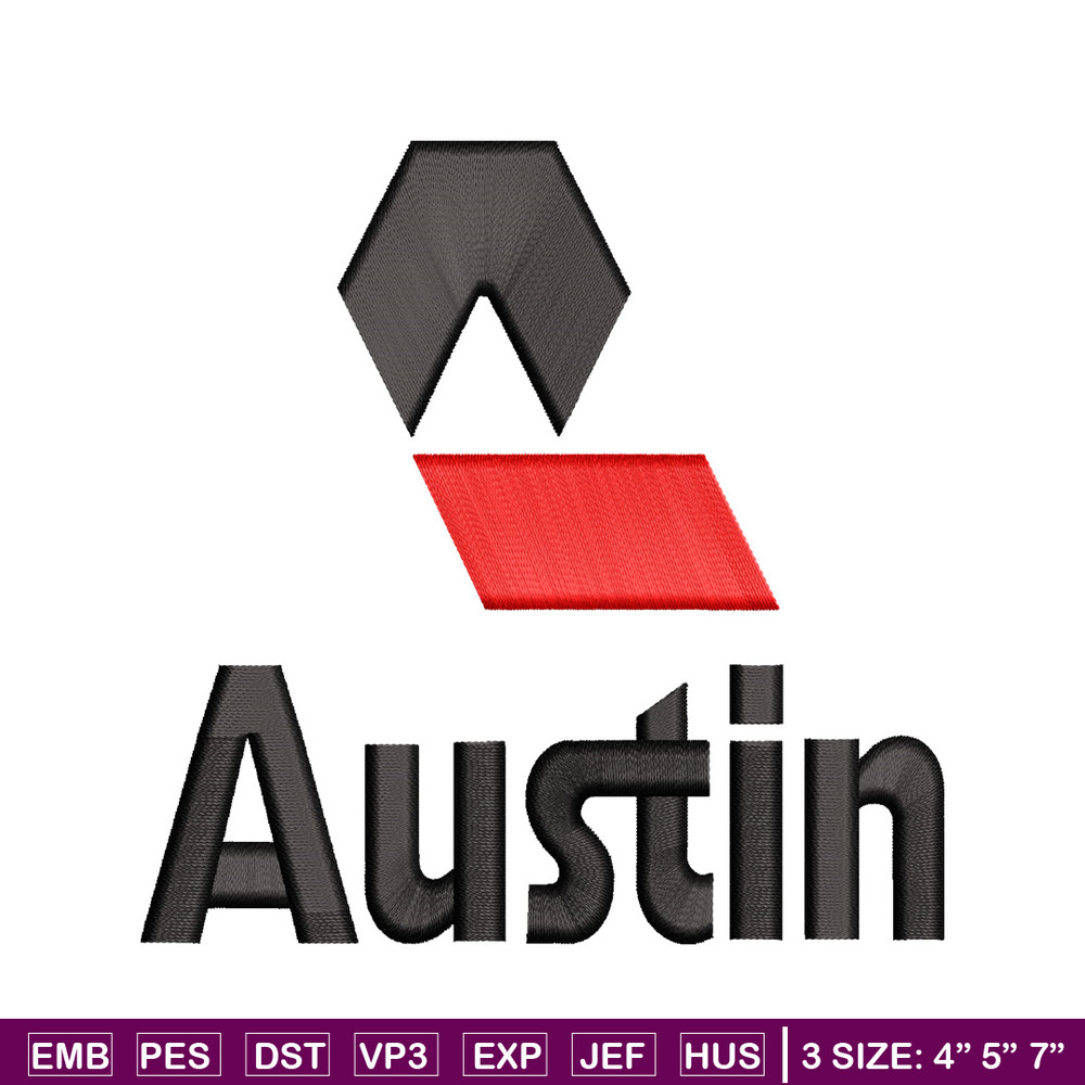 Austin logo embroidery design, Austin logo embroidery, logo design, embroidery file, logo shirt, Digital download..jpg