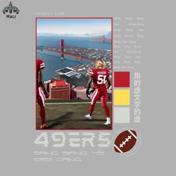 bang bang 49 ers gang  49 ers victor design png download