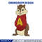 Alvin embroidery design, Chipmunks embroidery, Embroidery file, Embroidery shirt, Emb design, Digital download.jpg