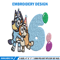 Bluey Bingo 6th Birthday Embroidery, Bluey Cartoon Embroidery, Disney Embroidery, Embroidery File, digital download..jpg