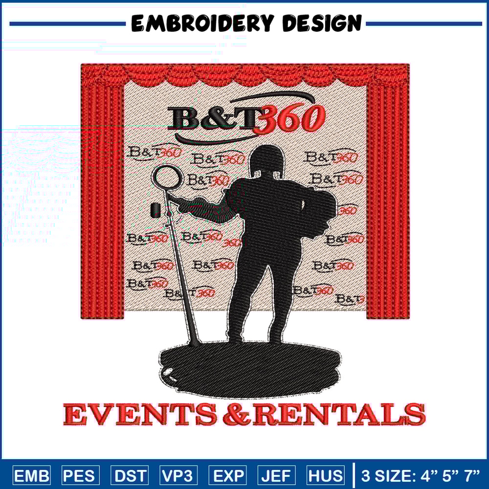 B&T 360 logo embroidery design, B&T 360 embroidery, logo design, embroidery file, logo shirt, Digital download..jpg