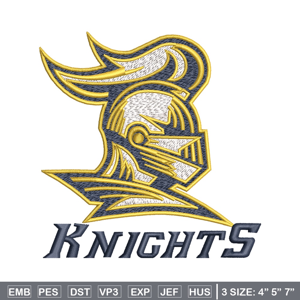 Knights logo embroidery design, Knights embroidery, Embroidery file,Embroidery shirt, Emb design, Digital download.jpg