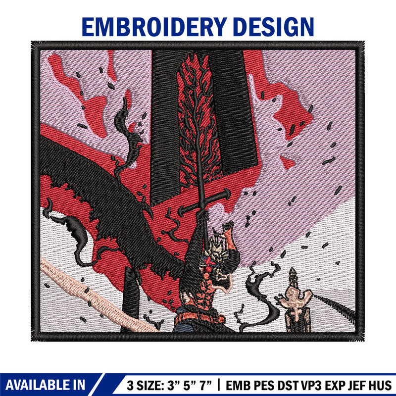 Asta sword embroidery design, Black clover embroidery, Anime design, Embroidery shirt, Embroidery file, Digital download.jpg