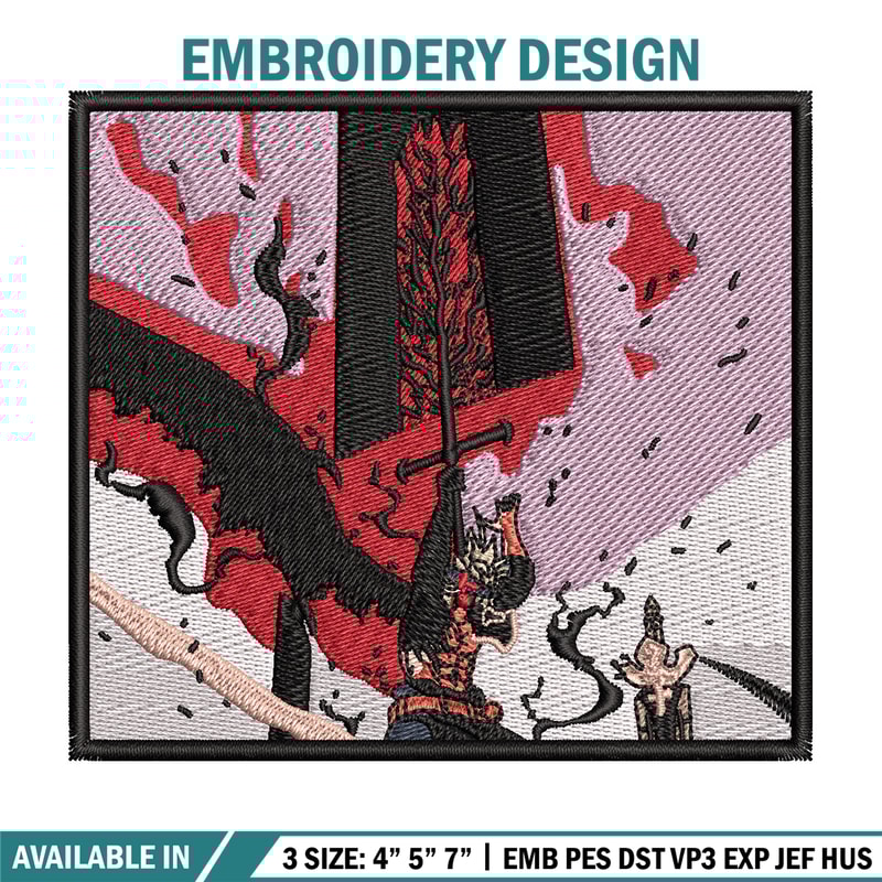 Asta sword embroidery design, Black clover embroidery, Anime design, Embroidery shirt, Embroidery file, Digital download.jpg