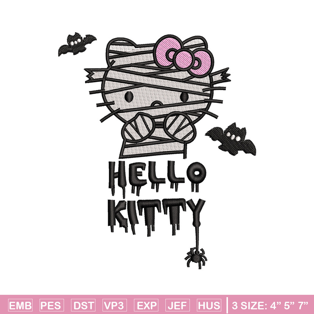 Ktitty halloween embroidery design, Halloween embroidery, Embroidery file,Embroidery shirt, Emb design, Digital download.jpg