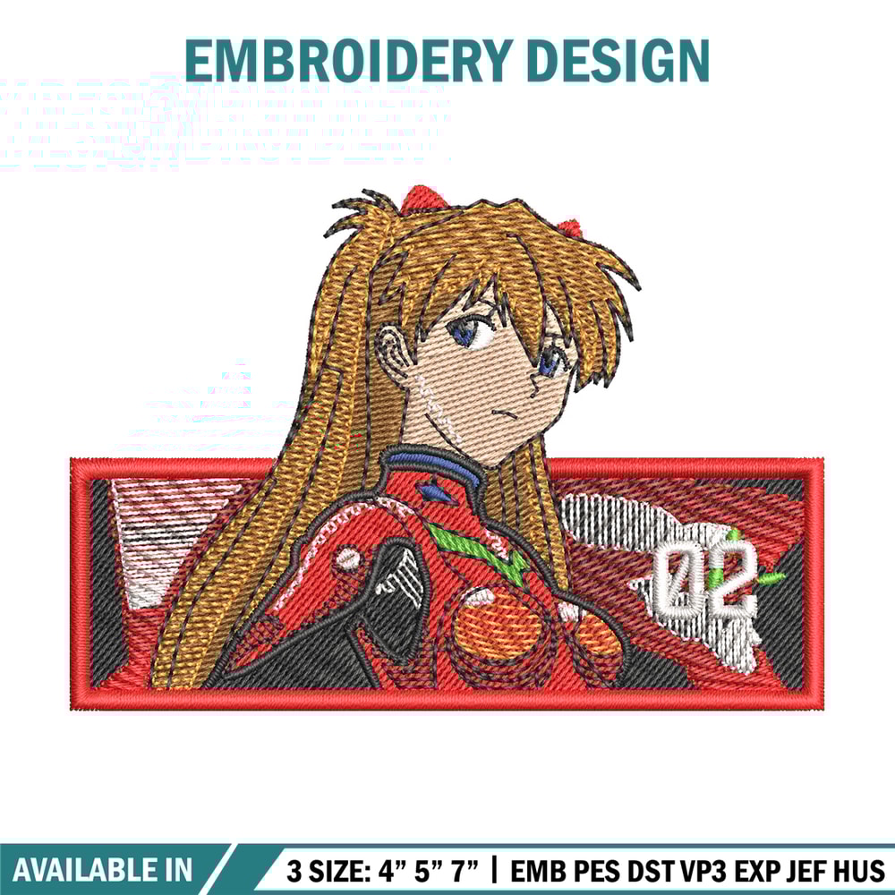 Asuka box embroidery design, Shin Seiki embroidery, Anime design, Embroidery shirt, Embroidery file, Digital download.jpg