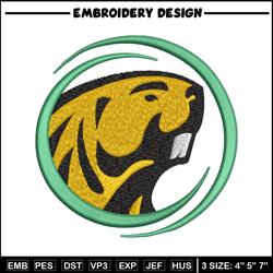Bemidji State Beavers  embroidery design, Bemidji State Beavers  embroidery, logo Sport embroidery, NCAA embroidery.