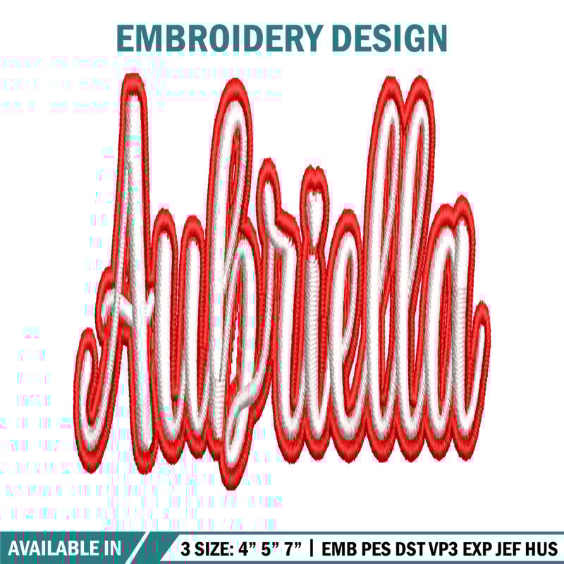 Auhriella embroidery design, Auhriella embroidery, logo design, embroidery file, logo shirt, Digital download..jpg